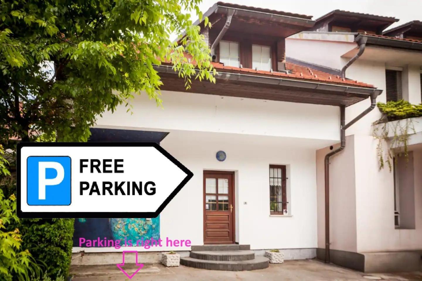 Avrora House Free Parking In Old Town Lejlighed Ljubljana Eksteriør billede